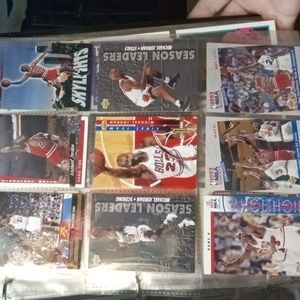 Baseball/basketball/hockey/pokemon card lot 88 cards total in a binder.